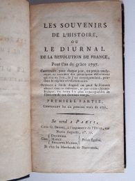 BEAULIEU Les Souvenirs De L Histoire Ou Le Diurnal De La Revolution