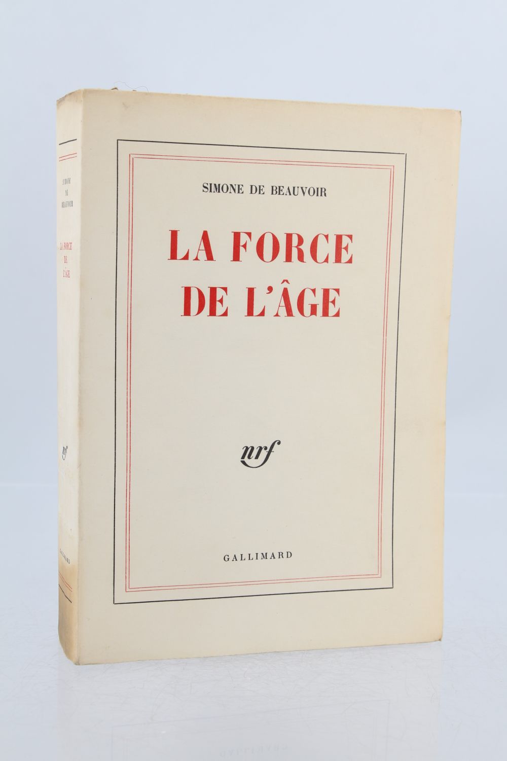 BEAUVOIR La force de l âge Edition Originale Edition Originale