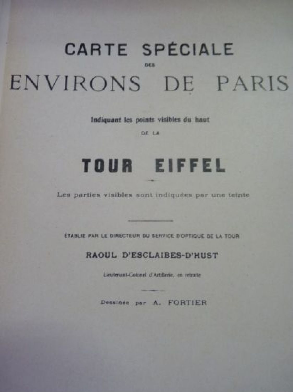 Eiffel La Tour De Trois Cents M Tres Texte Et Planches Autographe