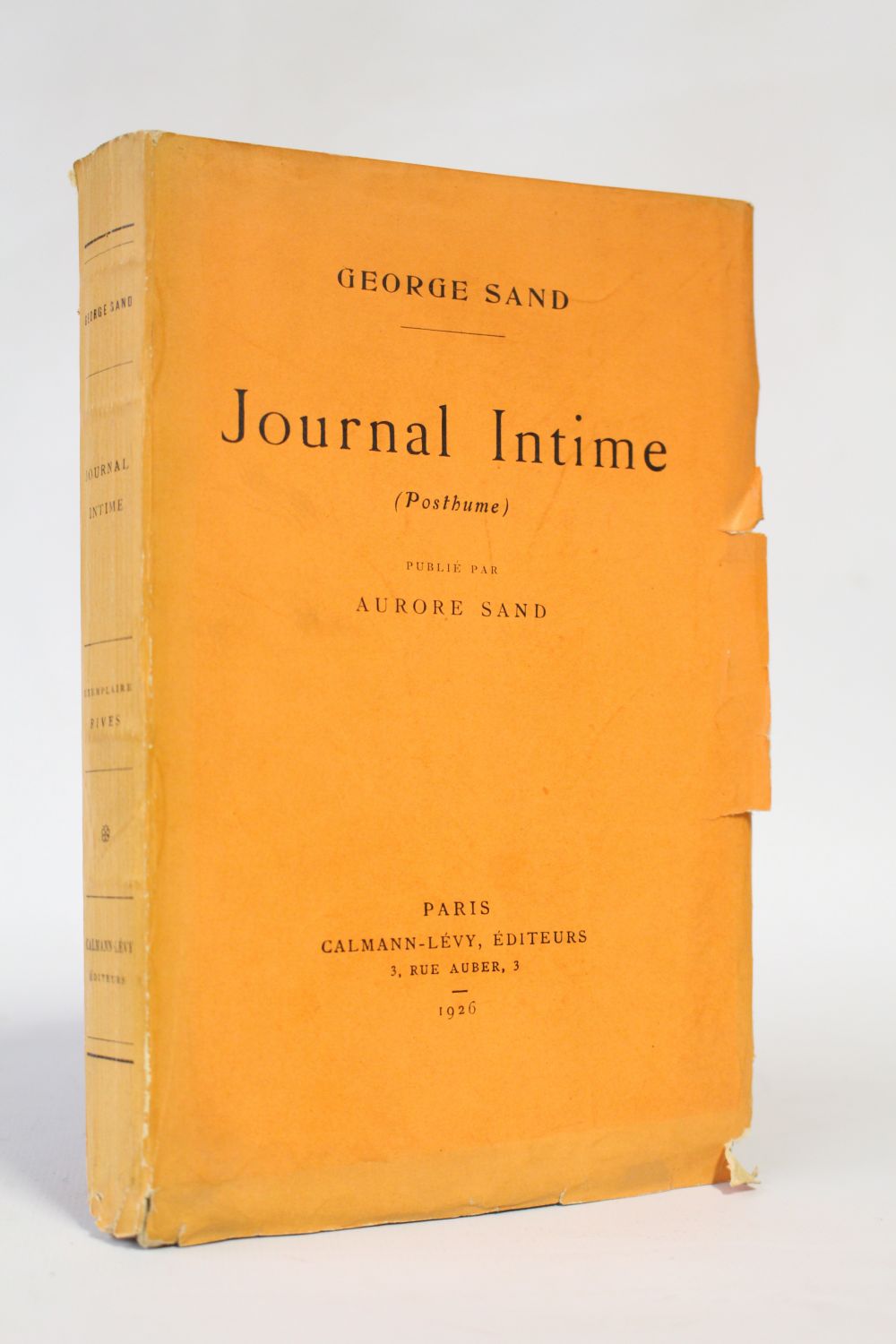 The Intimate Journal by George Sand