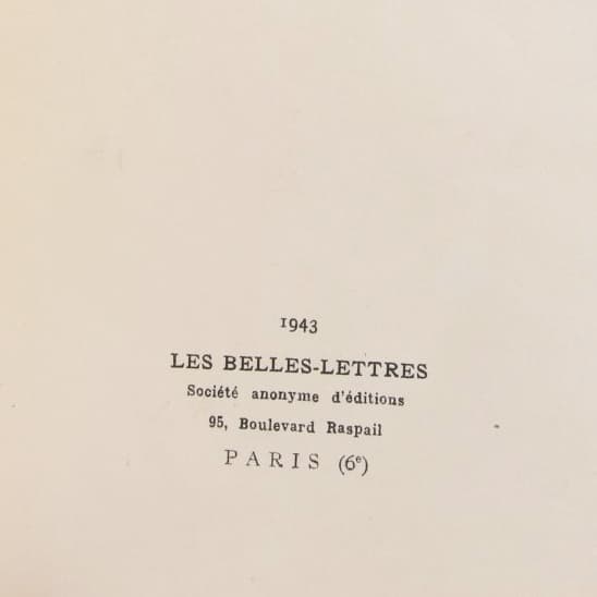 Les Belles Lettres