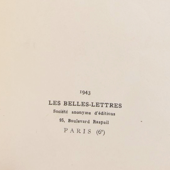 Les Belles Lettres