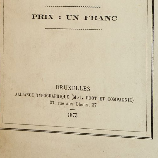 Alliance typographique (M.J. Poot & Cie)