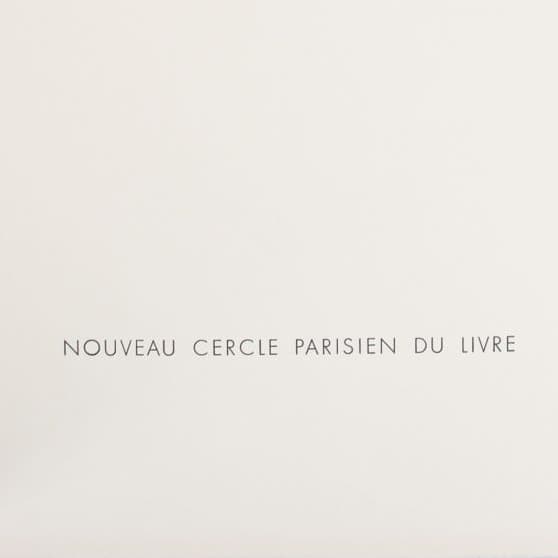 Nouveau cercle parisien du livre