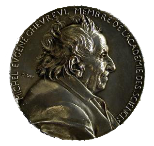 Chevreul, Eugène (1786-1889 ; chimiste, physicien, psychologue)