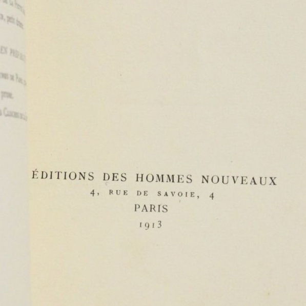 Editions des hommes nouveaux