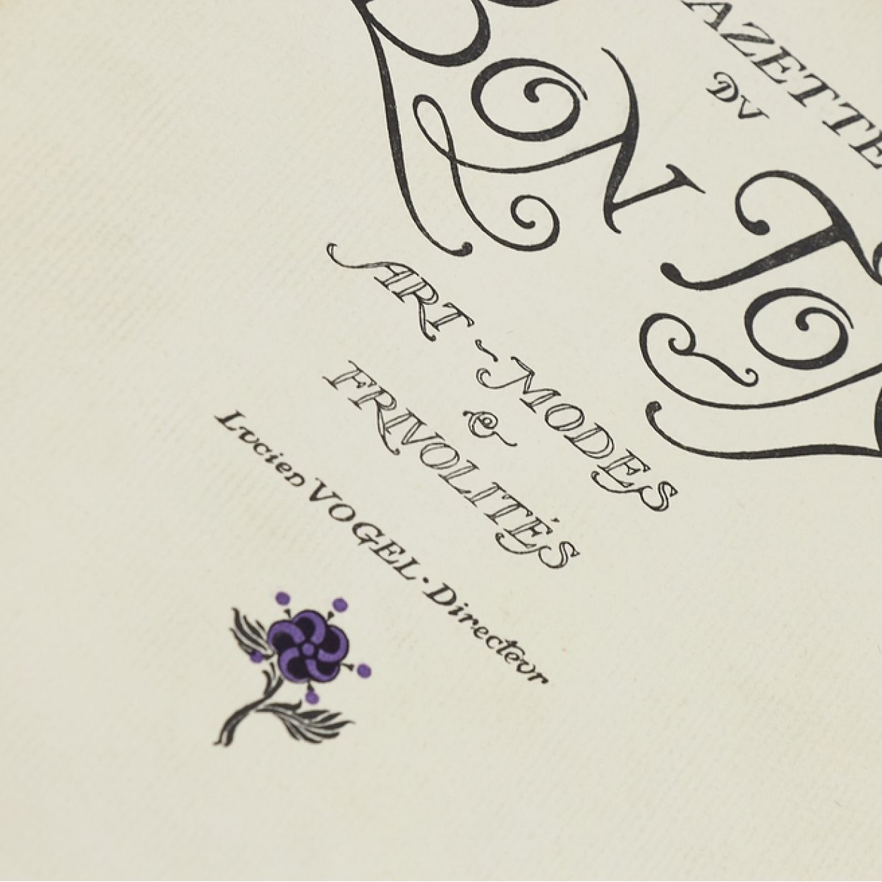 Lucien Vogel éditeur