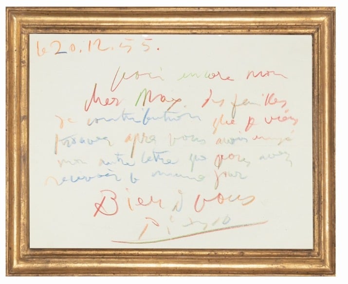 Picasso : Le Maître et la Plume