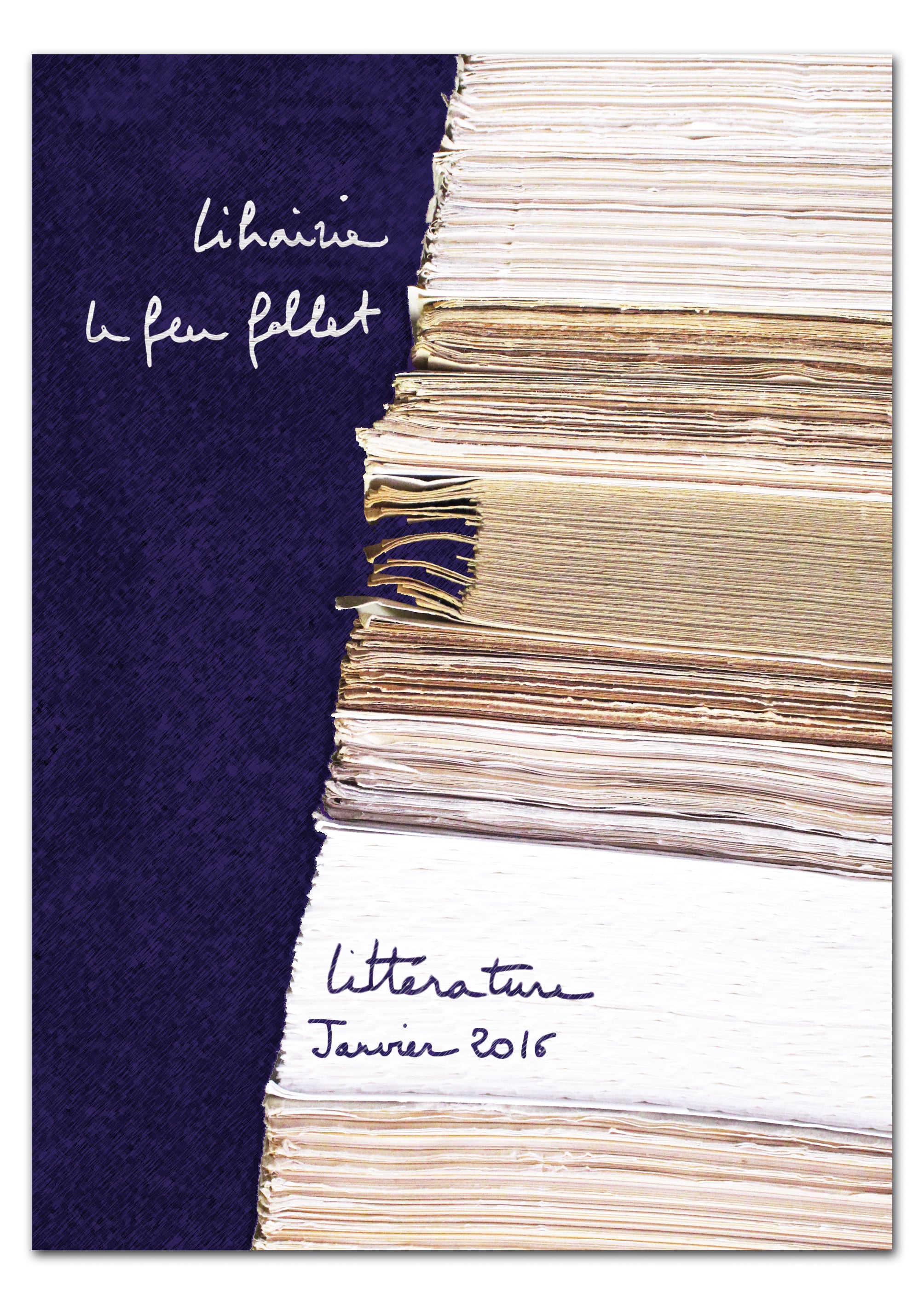 Littérature Janvier 2016