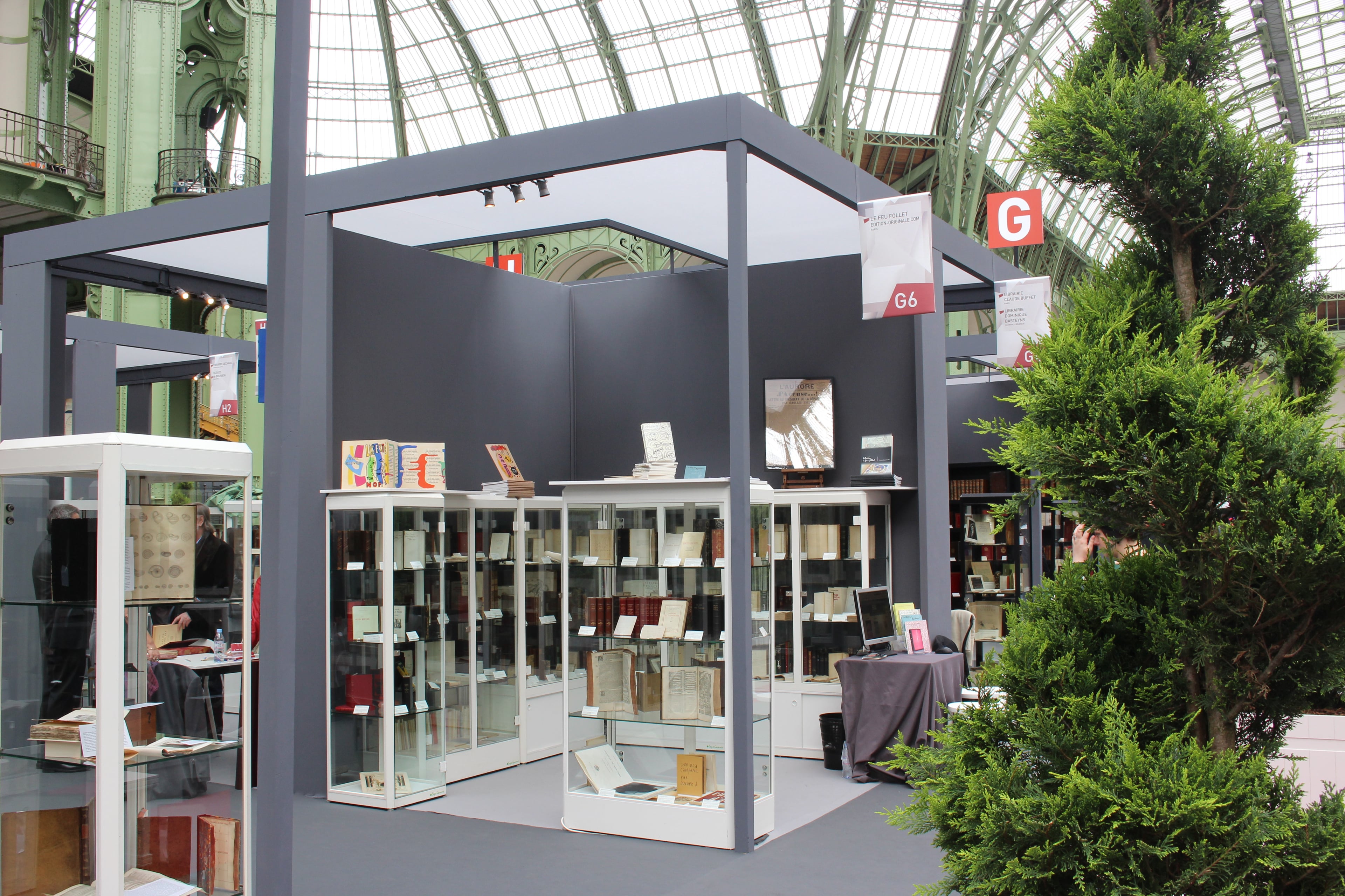 La librairie passe au salon...