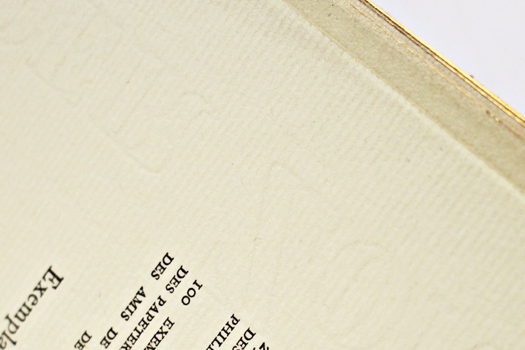 Le vergé de Hollande