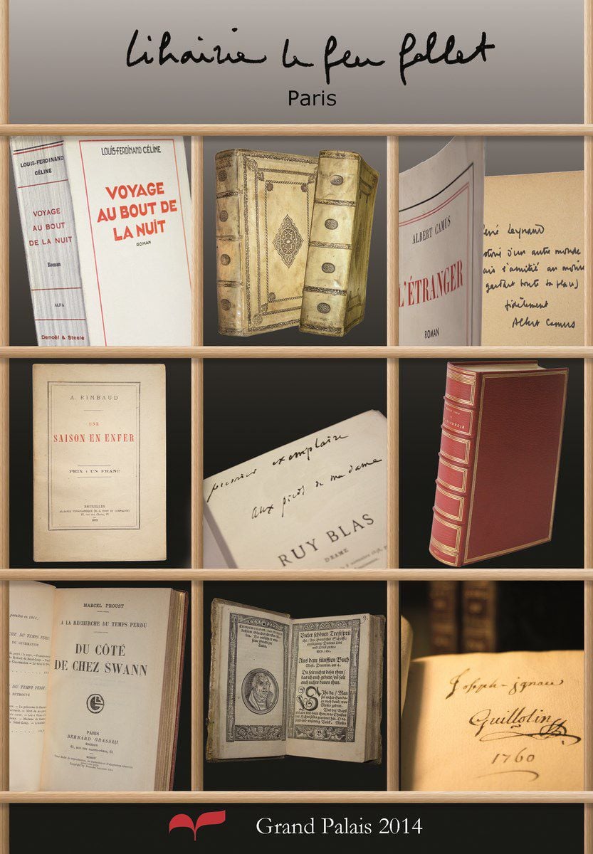 Le catalogue du Salon International du Livre Rare | Grand Palais 2014