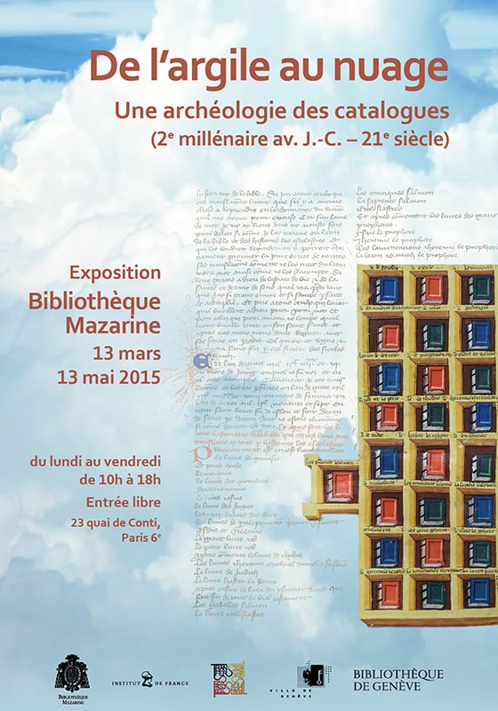 De l'argile au nuage : une archéologie des catalogues