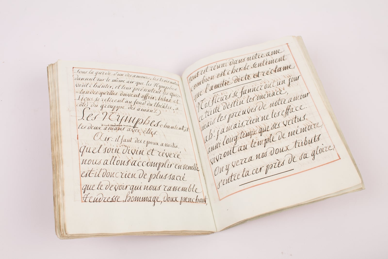  Unique complete autograph manuscript [The Friendship's Party]