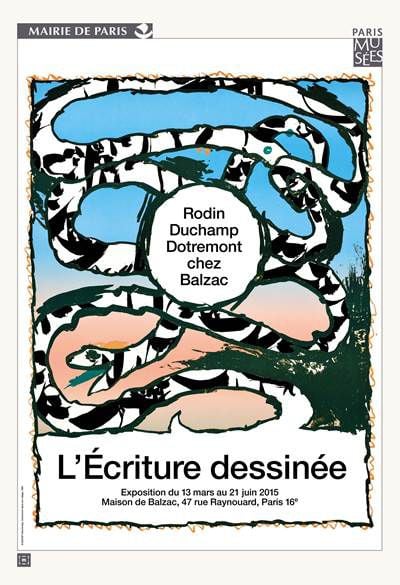 Rodin, Duchamp, Dotremont chez Balzac