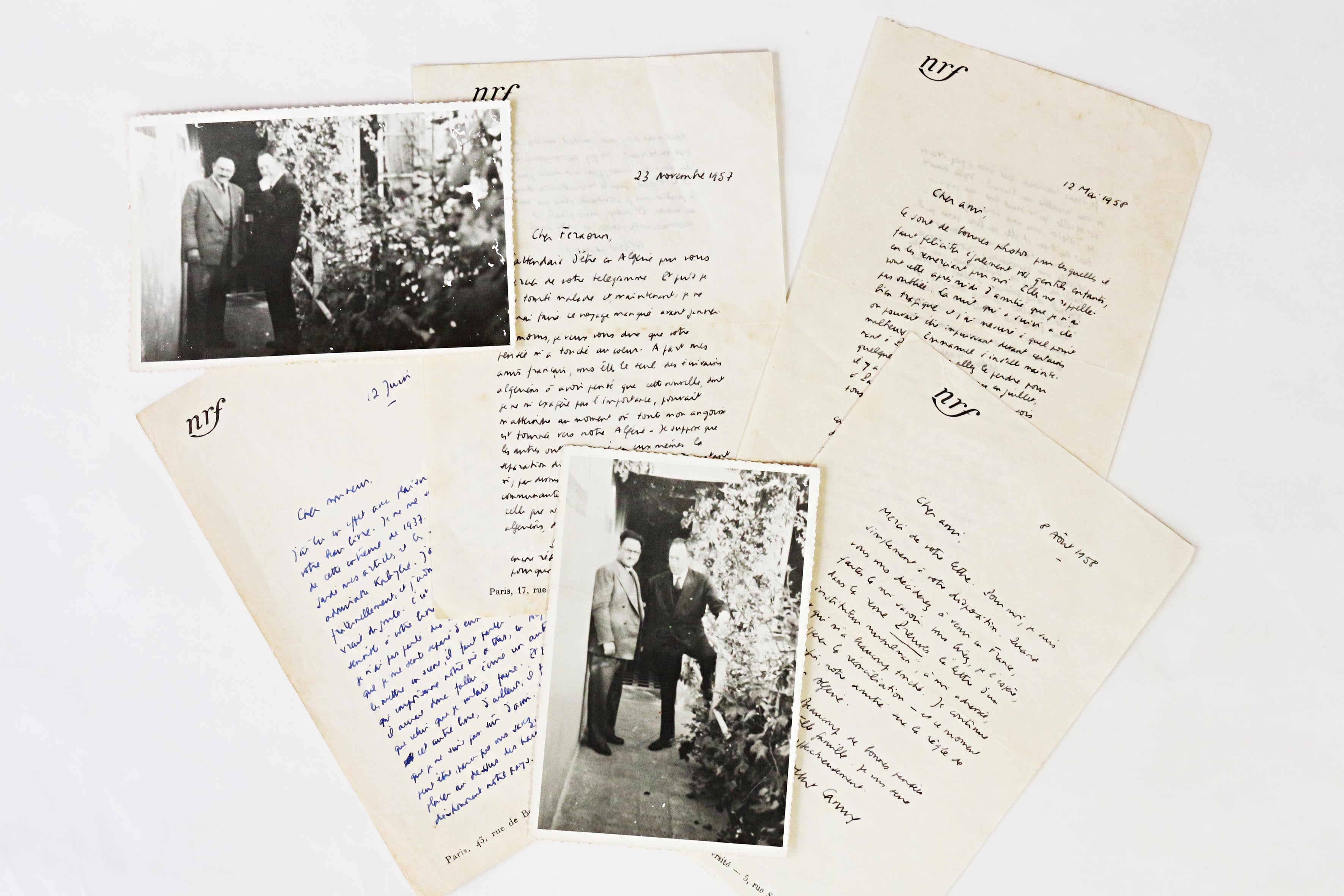 Camus & Feraoun : “Because they were who they were.”