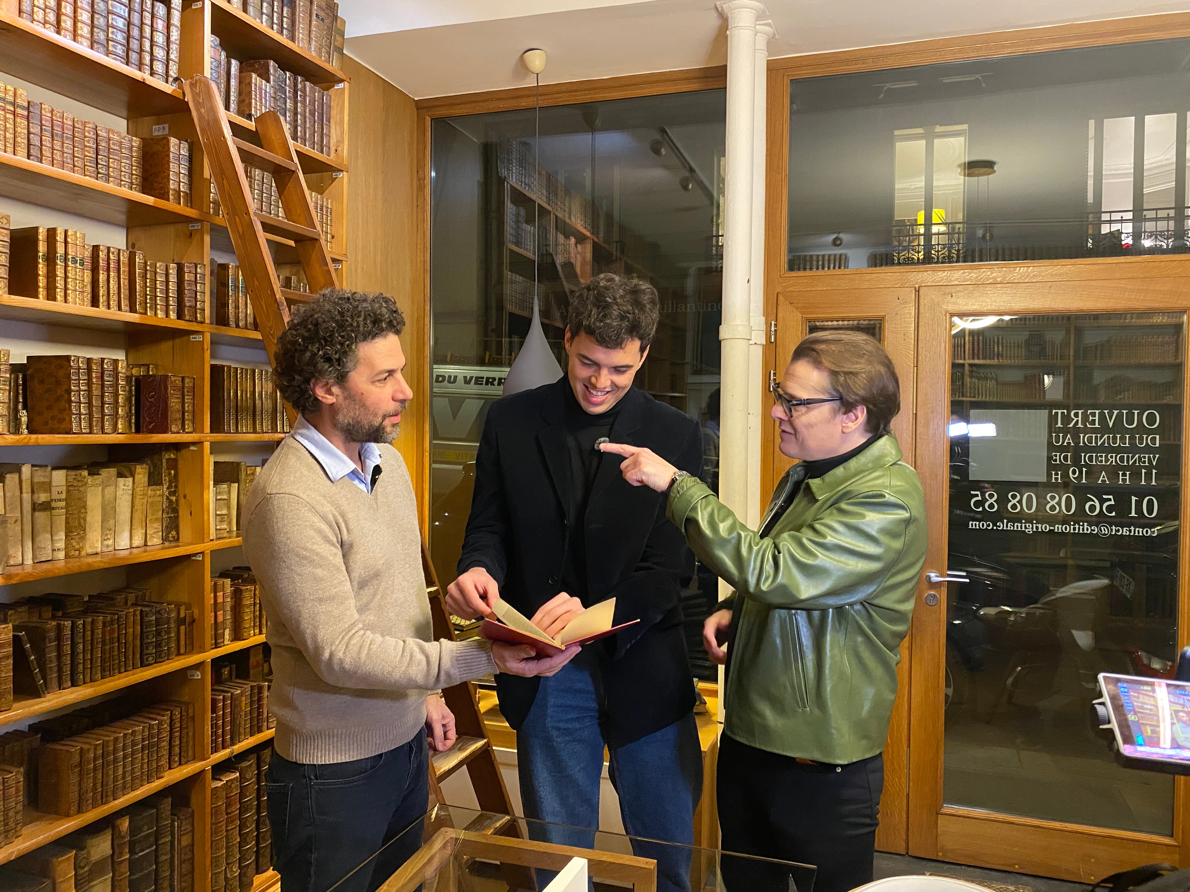 Bénabar x Le Figaro à la Librairie Le Feu Follet