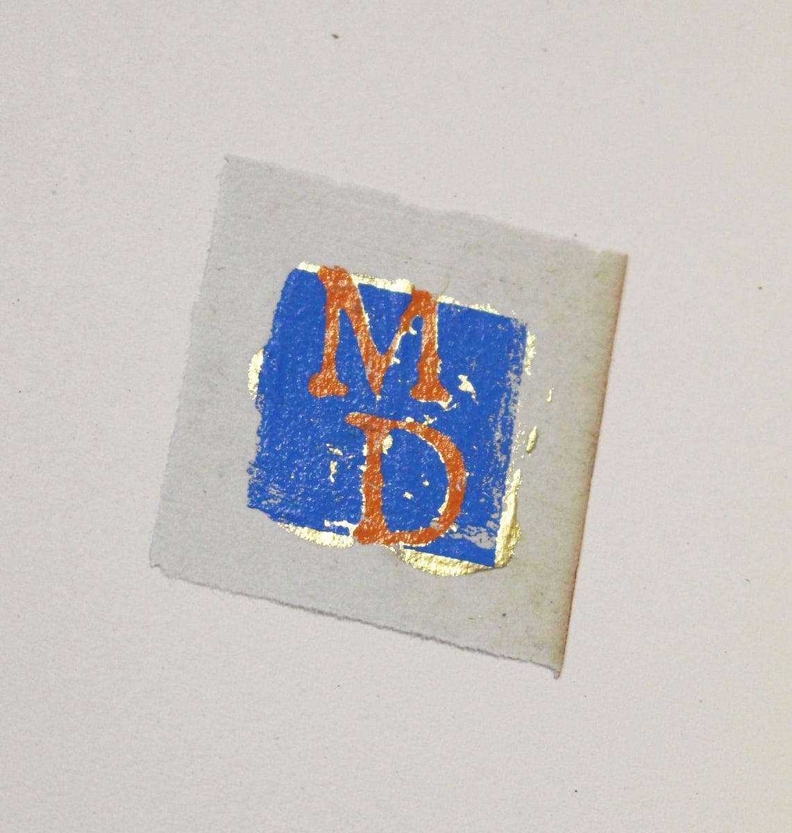 A beautiful ex-libris that keeps its name silent