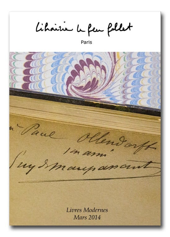 Catalogue de Livres modernes | Mars 2014