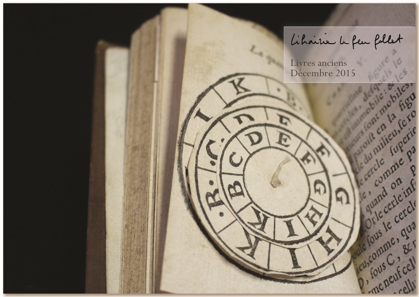 Livres Anciens - Décembre 2015