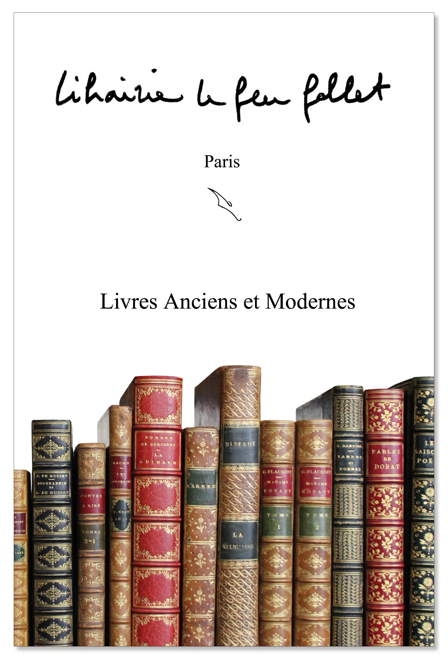 Catalogue Livres anciens & Modernes Grand Palais