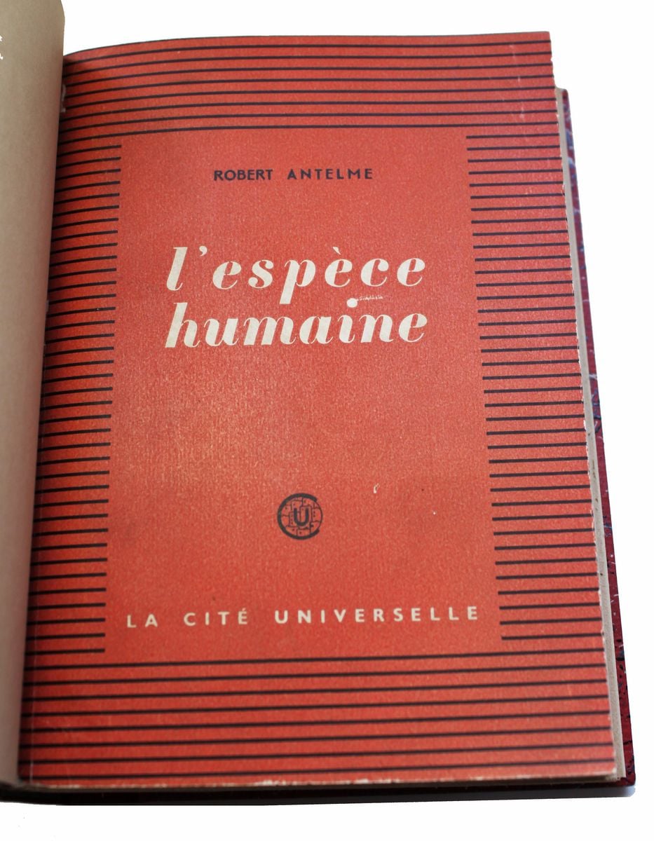 Focus on the first edition of L’Espèce humaine ("The Human Race")