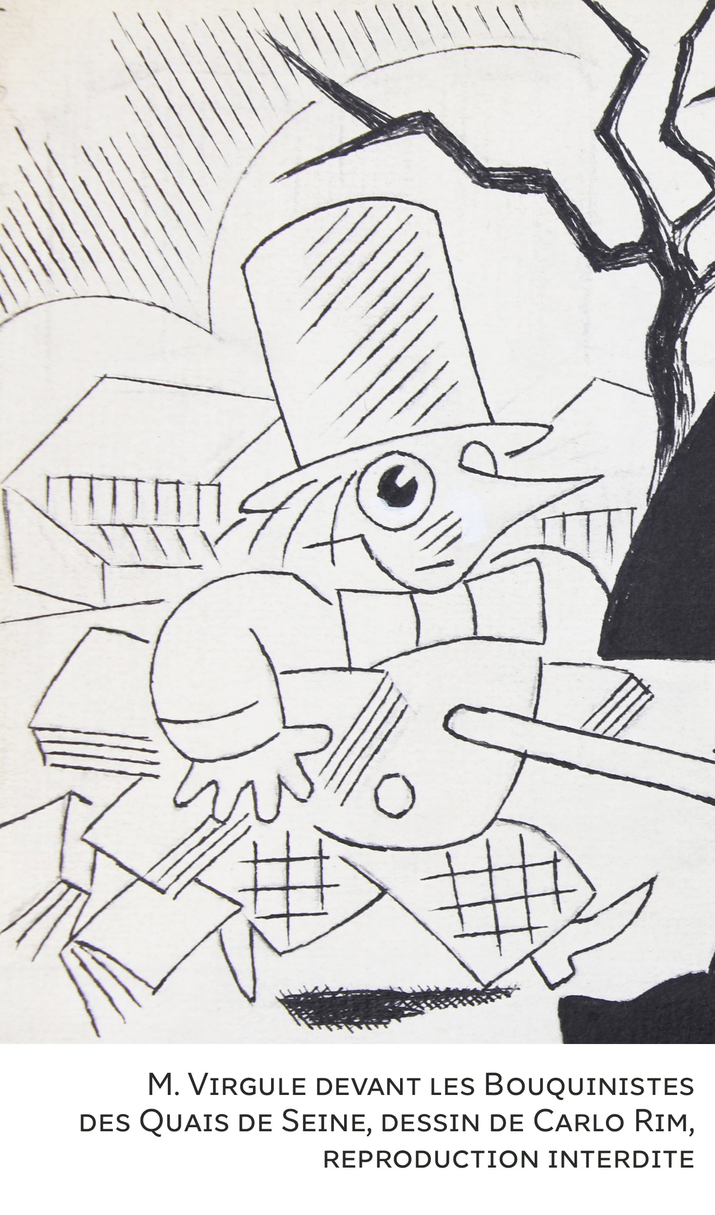 Antiquities hunters from both banks, in unison behind the second-hand booksellers on the quays!