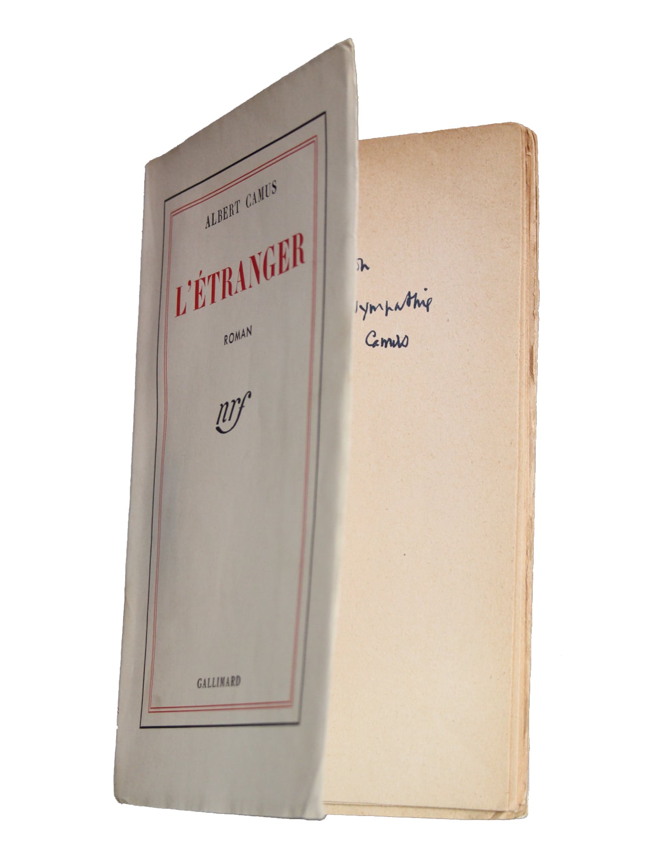 Envois autographes signés & Éditions originales