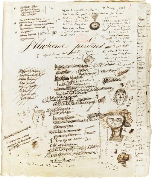 Balzac's ideas on papermaking