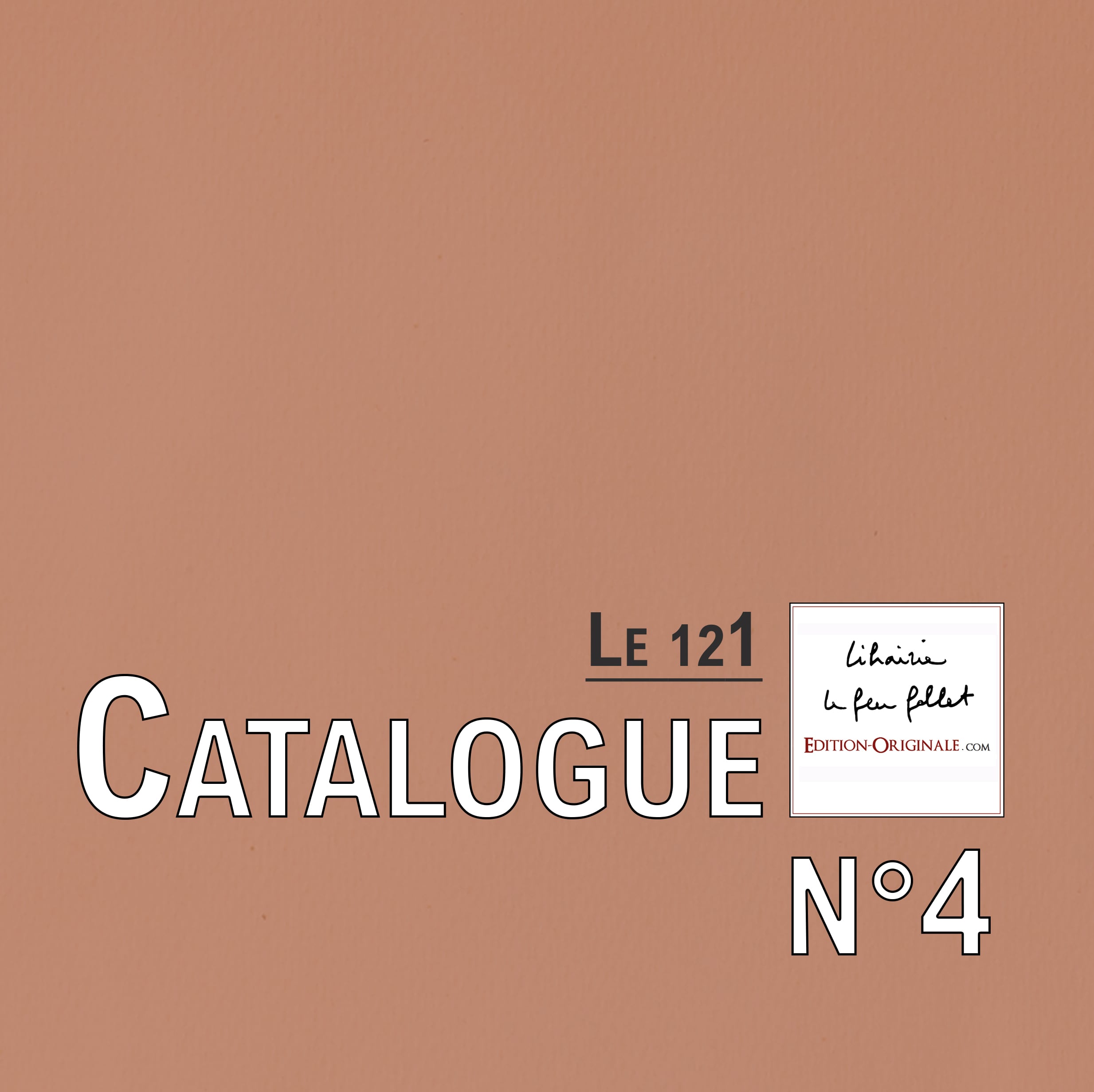 Catalogue de lecture et petite bibliophilie n°4