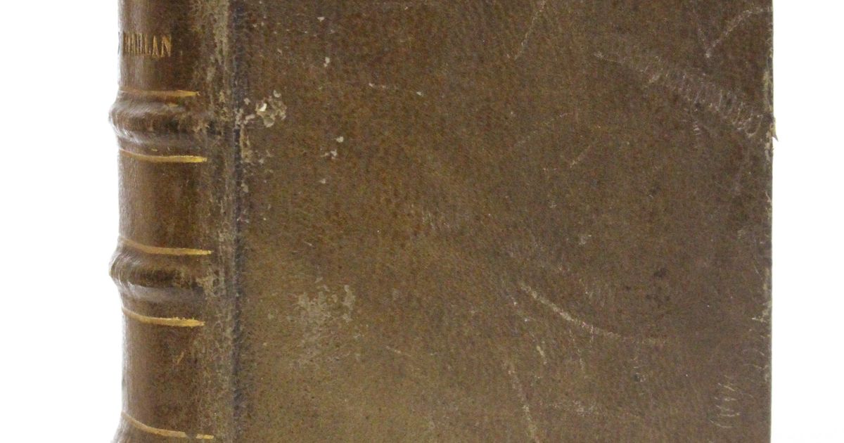 Livre Ancien 1571 – De L’État Et Succès Des Affaires De France, édition Originale Cuir