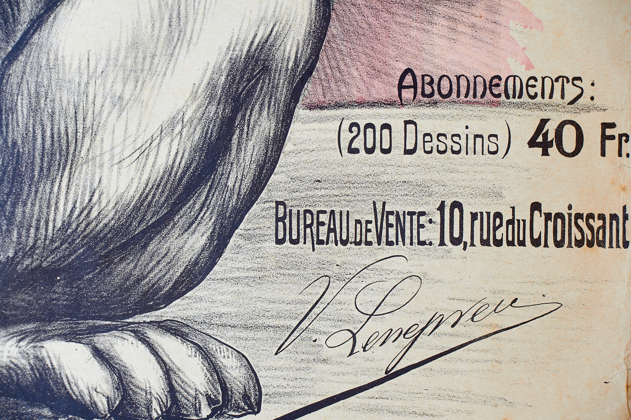 Victor LENEPVEU • [AFFAIRE DREYFUS] Musée des horreurs - Affiche