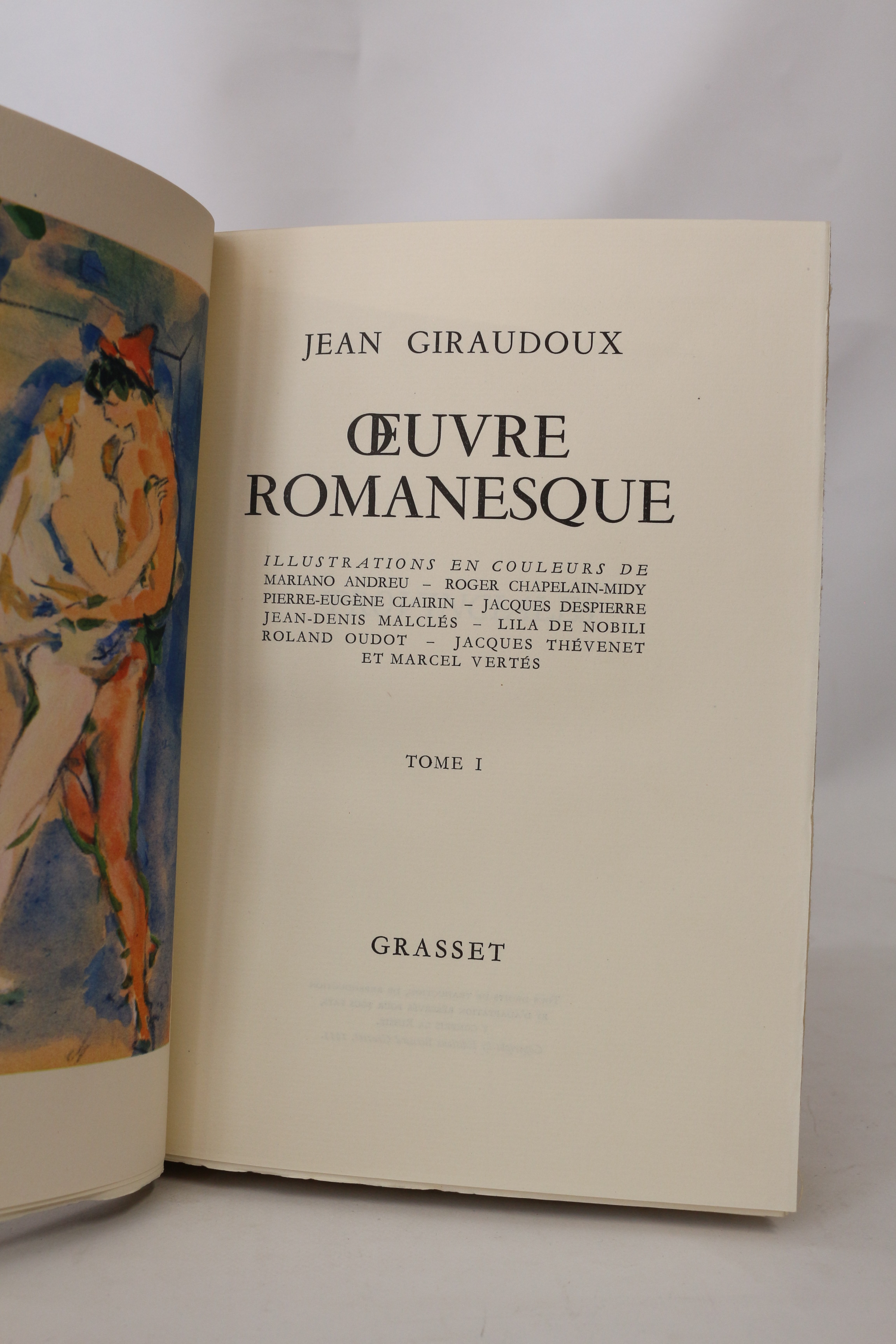 Jean GIRAUDOUX • Oeuvre romanesque • 1955 – Edition-Originale.com