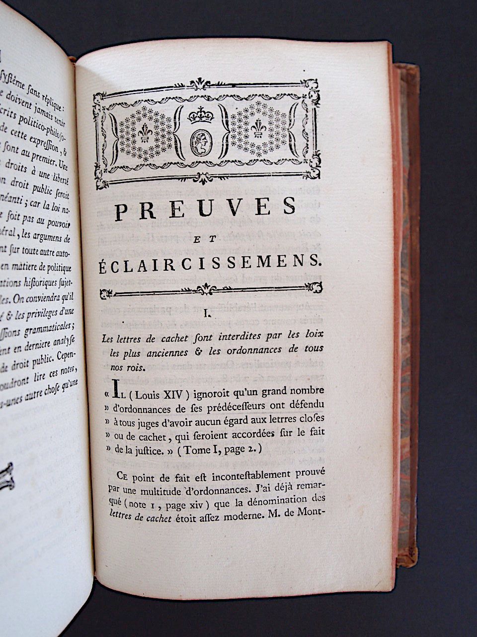 Honoré Gabriel Riquetti Comte de MIRABEAU • Des Lettres de