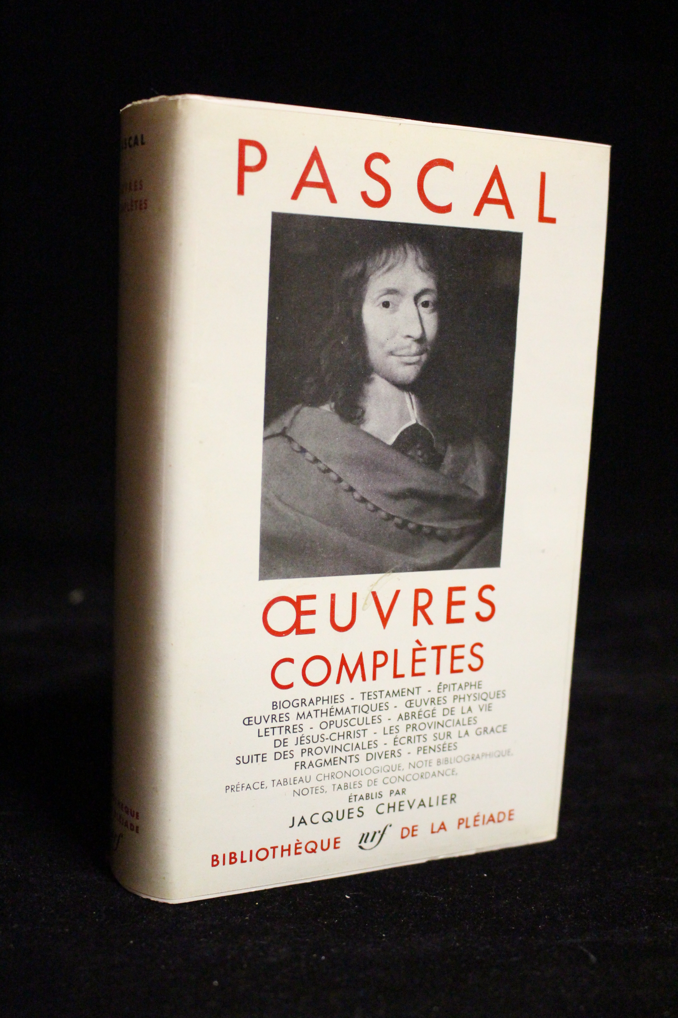 Blaise PASCAL • Oeuvres complètes • 1960 – Edition-Originale.com