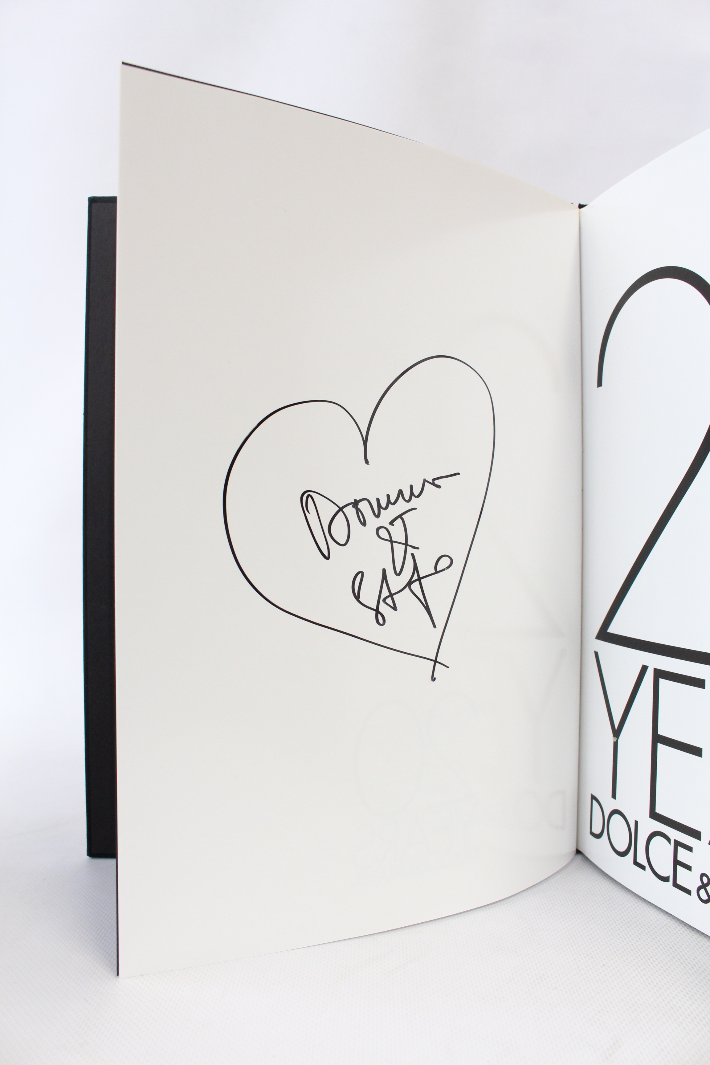 Domenico DOLCE • 20 years - Dolce & Gabbana • Autograph • 2005