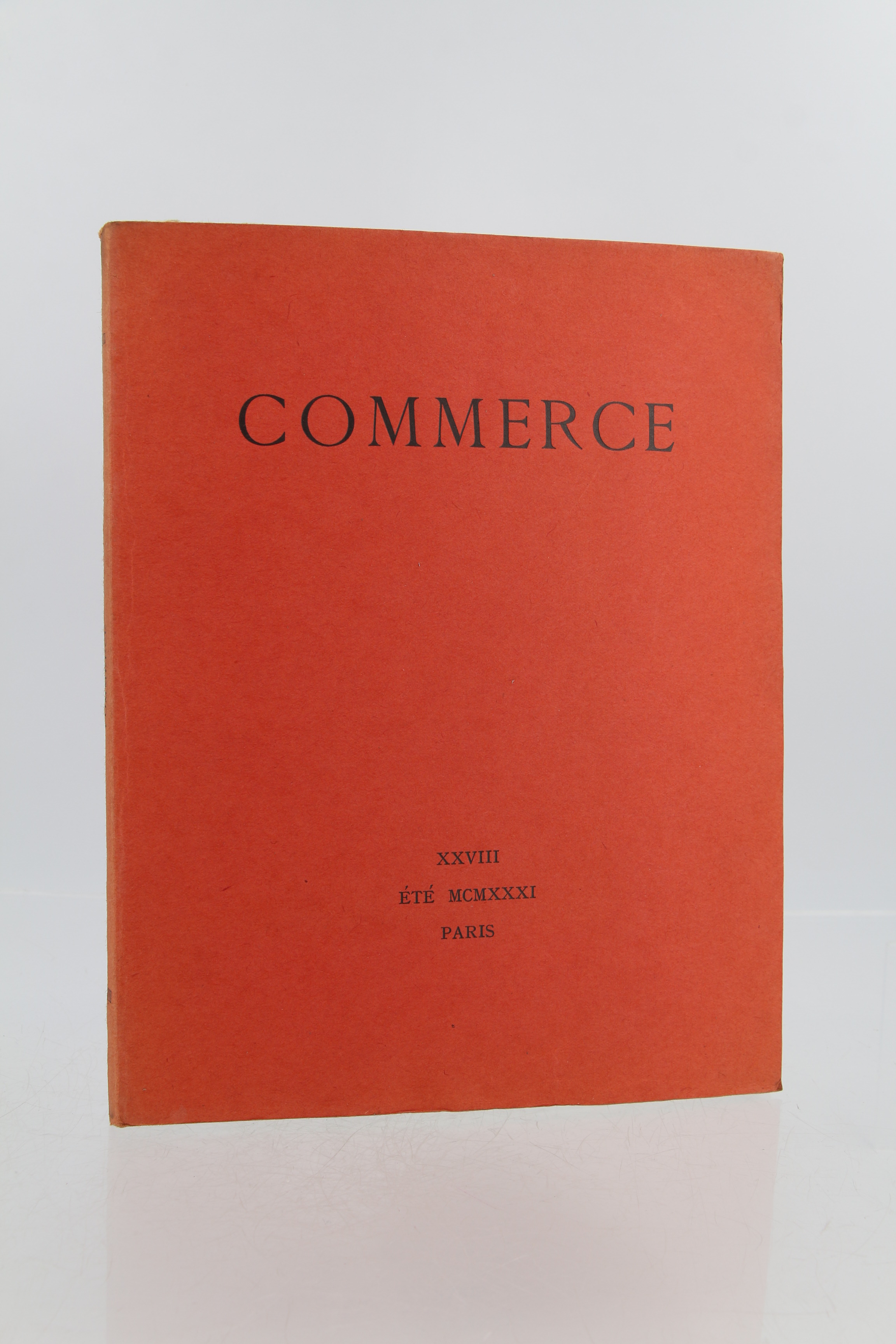 Jacques PRÉVERT • Commerce Cahier XXVIII de l'été 1931