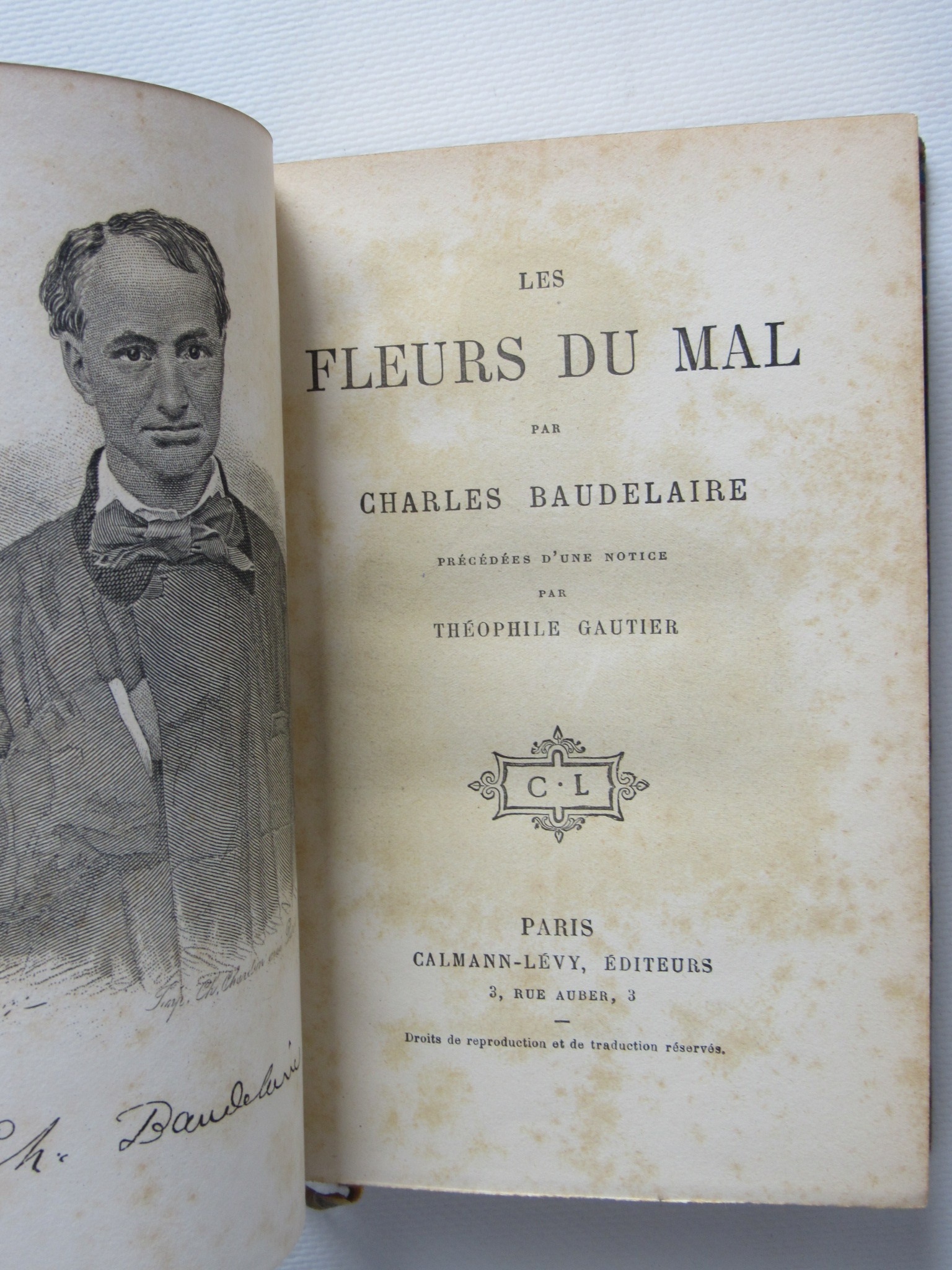 Charles BAUDELAIRE • Oeuvres complètes • 1880 – Edition-Originale.com