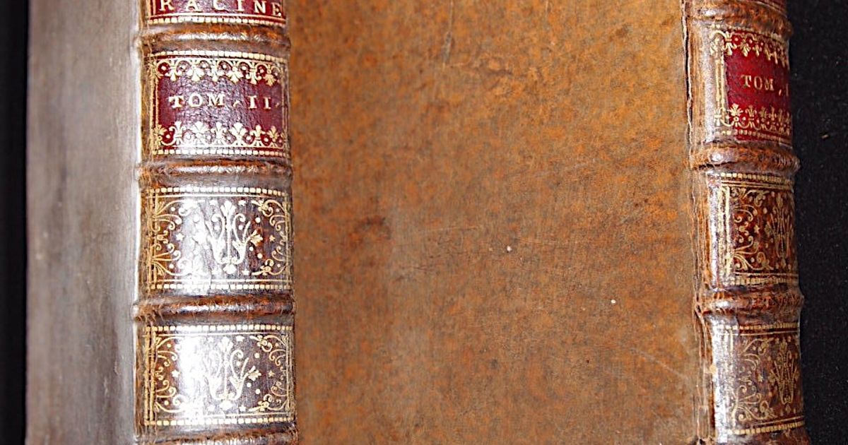 Jean RACINE • Oeuvres de Racine • 1736 – Edition-Originale.com
