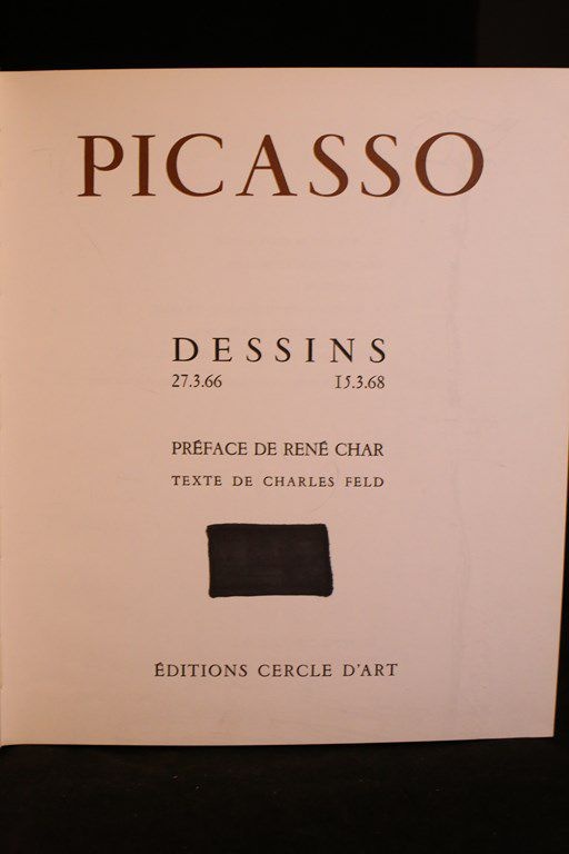 Pablo PICASSO • Dessins du 27.3.66 au 15.3.68 • 1969 – Edition