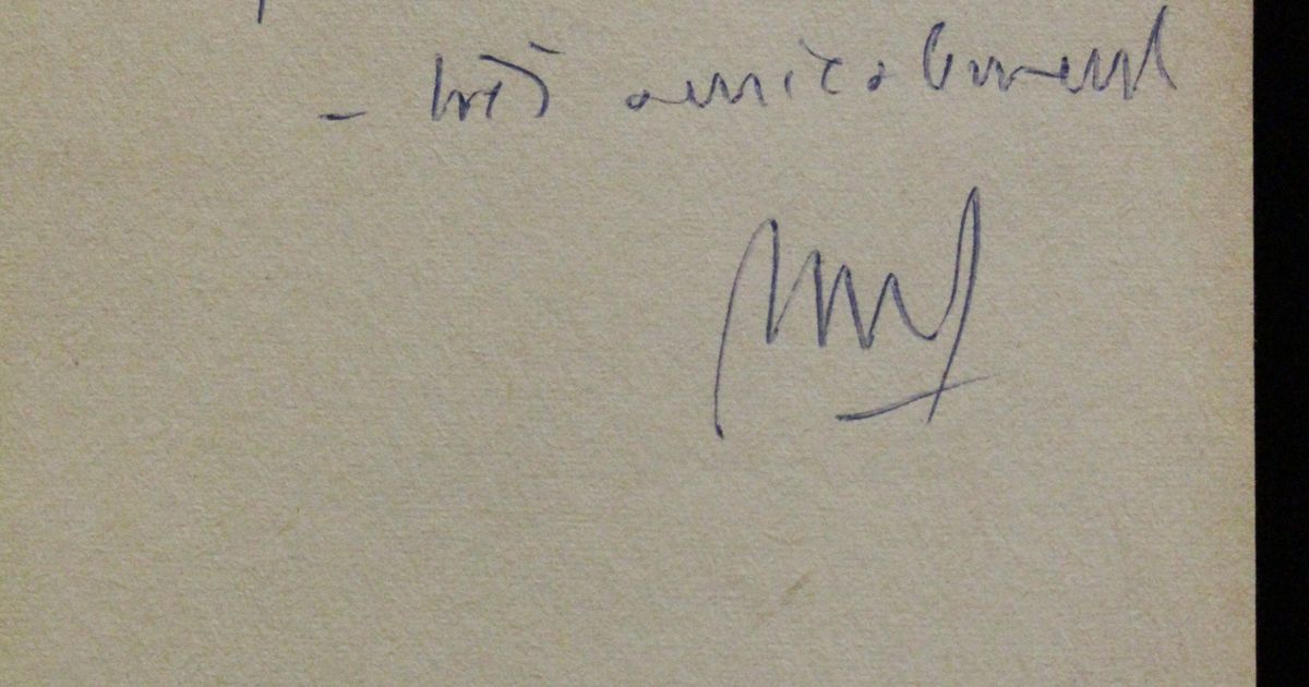 Michel FOUCAULT • Raymond Roussel • Autograph • 1963 – Edition