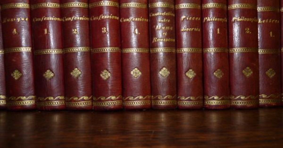 oeuvres de jean jacques rousseau, Edition originale