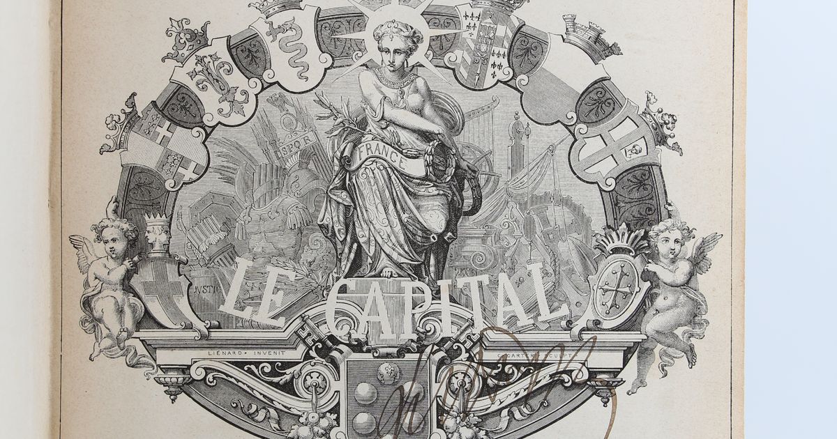 Karl MARX • Le Capital • 1875 – Edition-Originale.com | Edition
