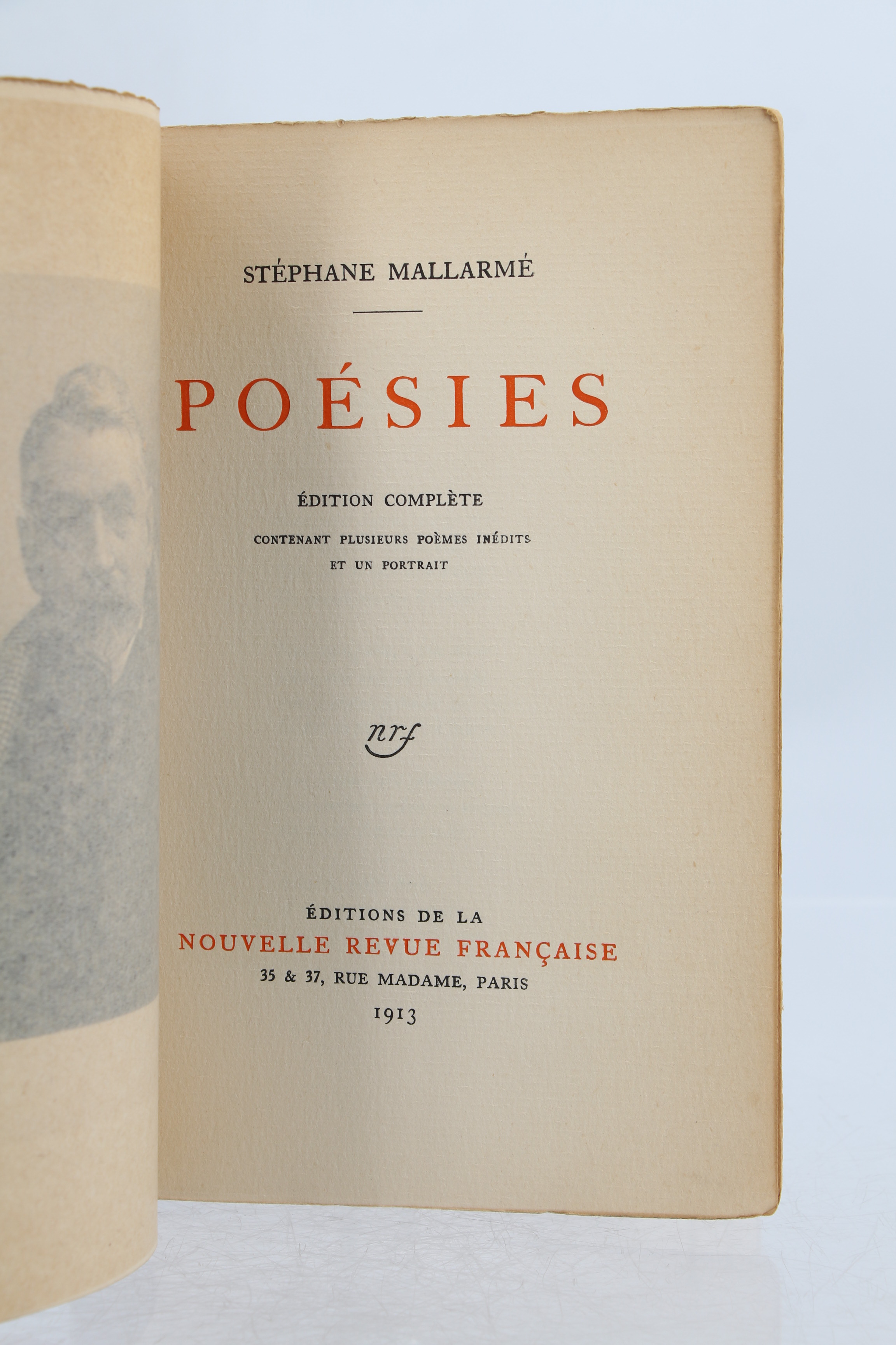 Stéphane MALLARMÉ • Poésies • 1913 – Edition-Originale.com