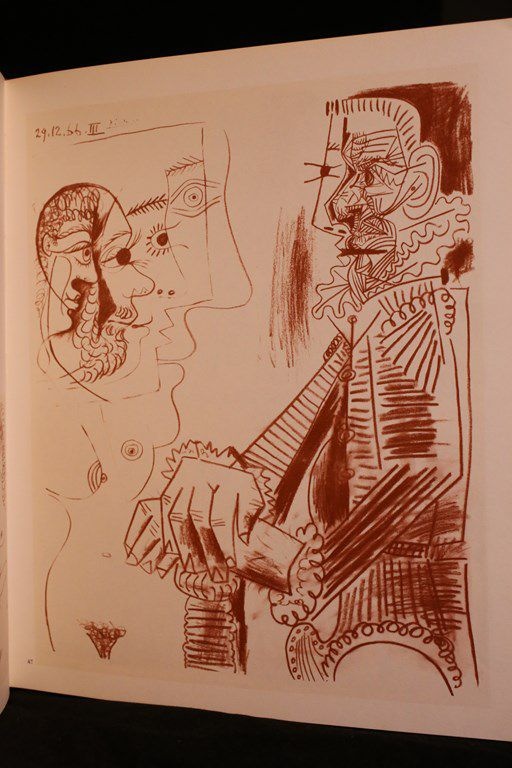 Pablo PICASSO • Dessins du 27.3.66 au 15.3.68 • 1969 – Edition