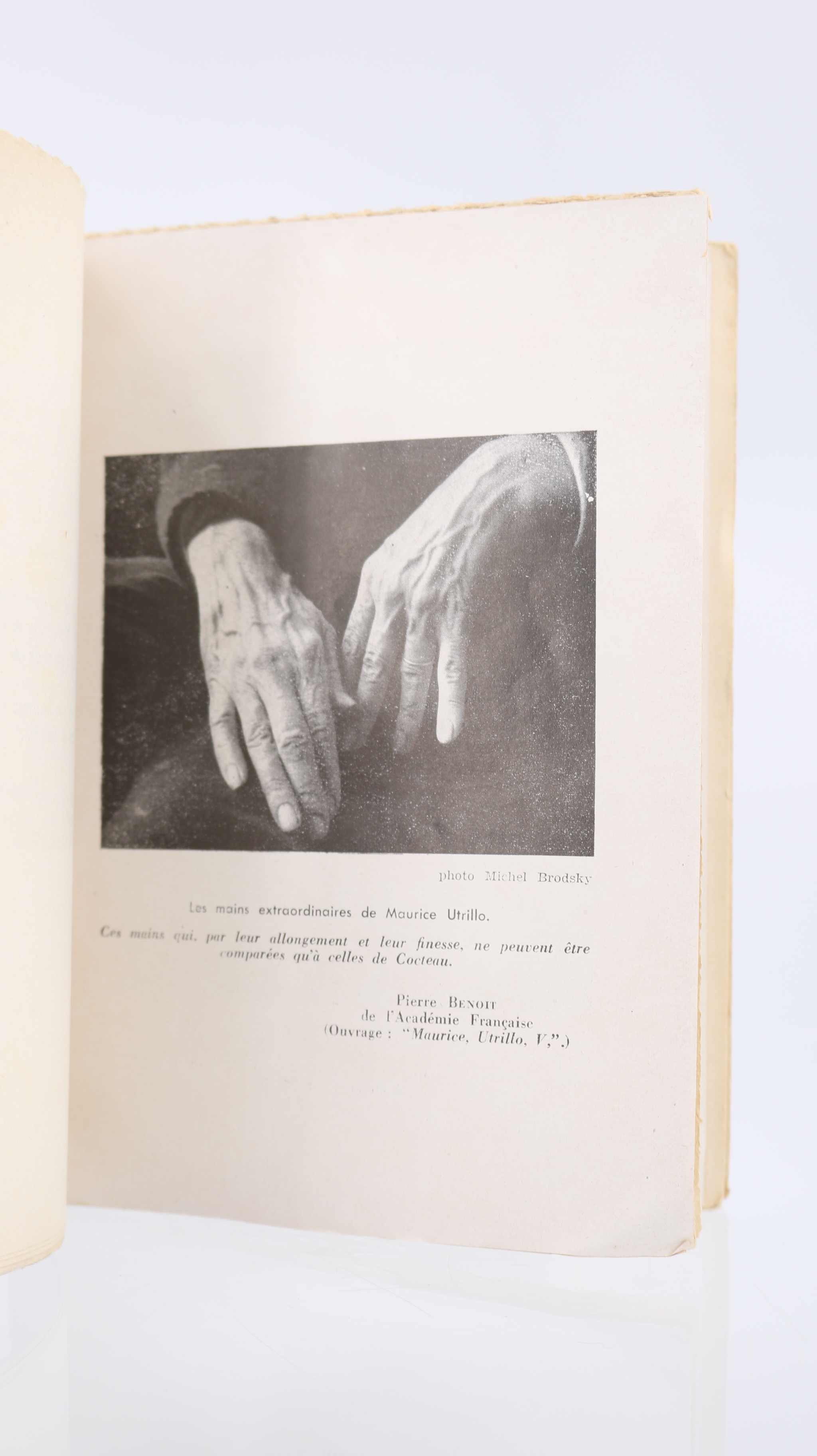 Photo Originale De Maurice Utrillo Et Lucie Valore - Année 1936 - Tirage Neuf