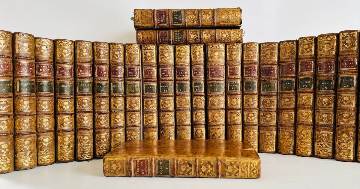 Jean-Jacques ROUSSEAU • Collection des Œuvres Complètes • 1782