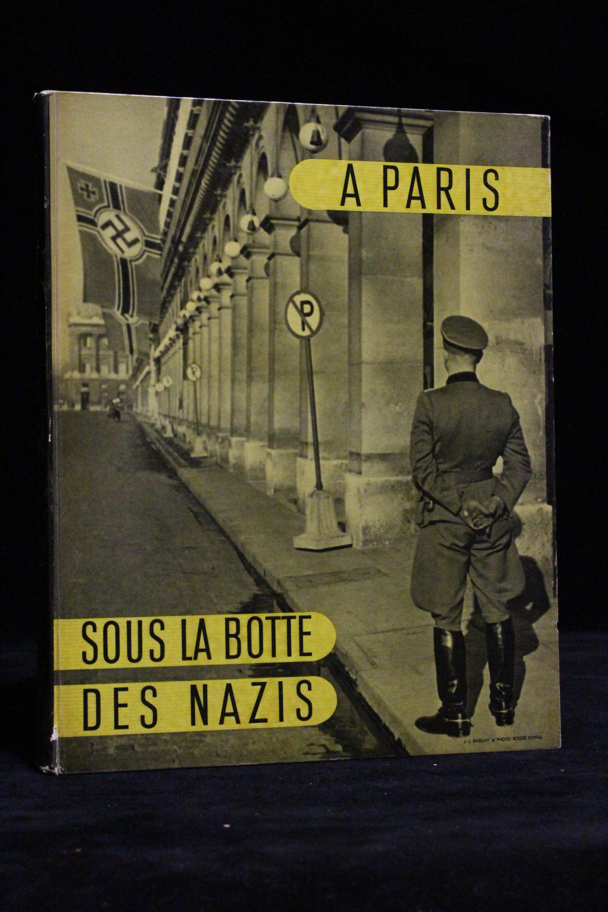 Jean ÉPARVIER • A Paris sous la botte des nazis • Autographe