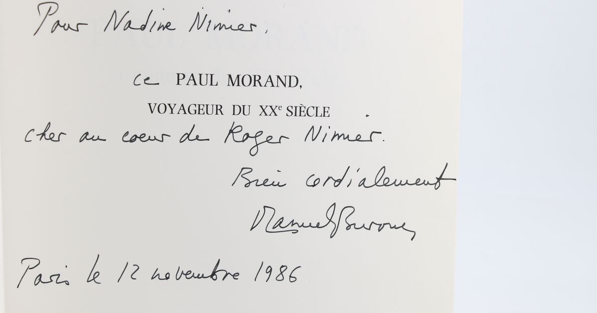 Livre Paul Morand "1900" édition Originale 1931 Signé - Bon état