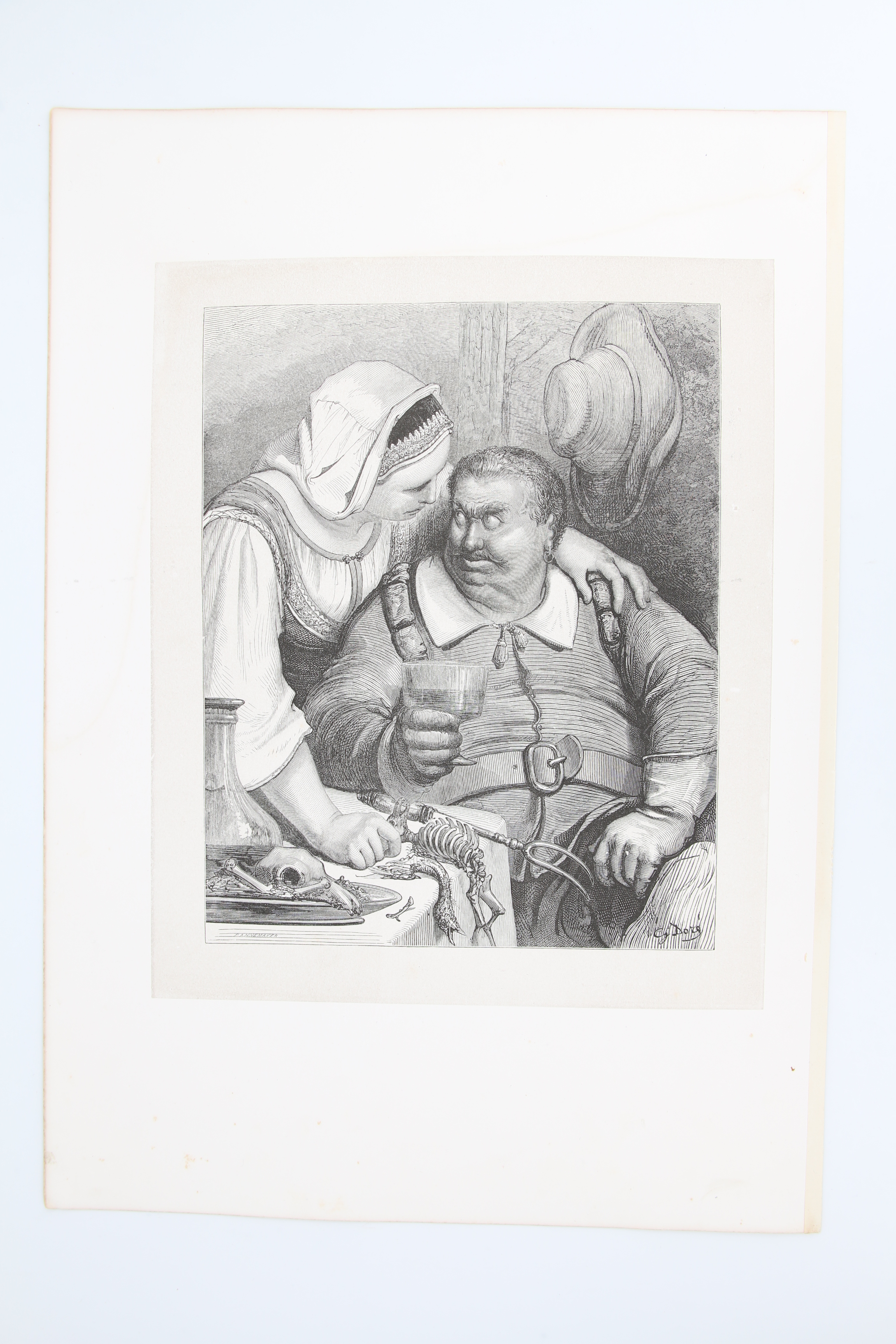 Gravure Sur Acier Originale 19ème Siècle - 'Prisoners From The Wyoming Valley' Par A. Bobbett - 7x9.5"